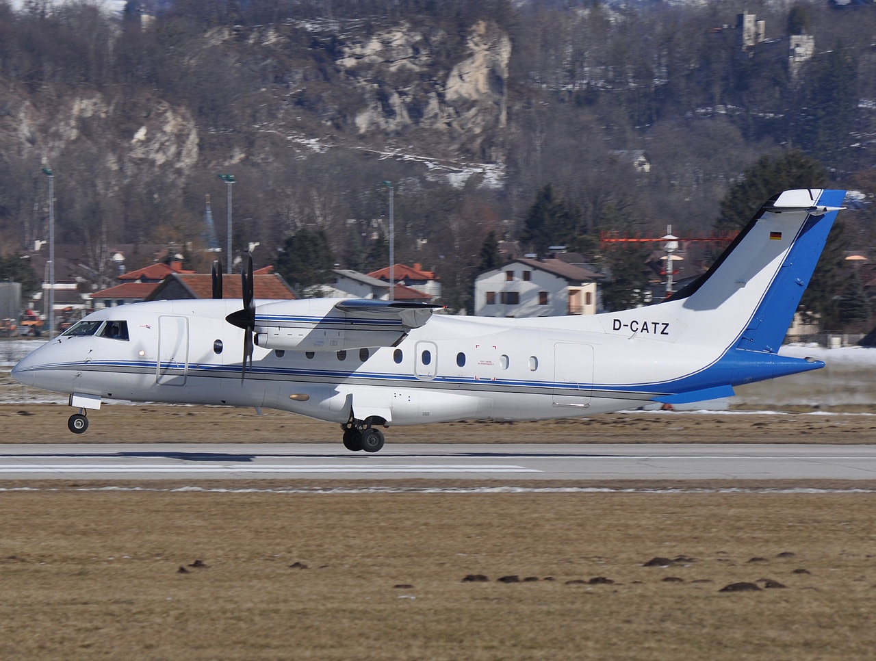 D-CATZ - Dornier 328-110 - Private Wings Flugcharter - SZG - 28-02-2009
