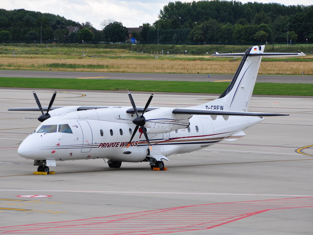 D-CREW - Dornier 328-110 - Private Wings Flugcharter - CRL - 23-07-2009
