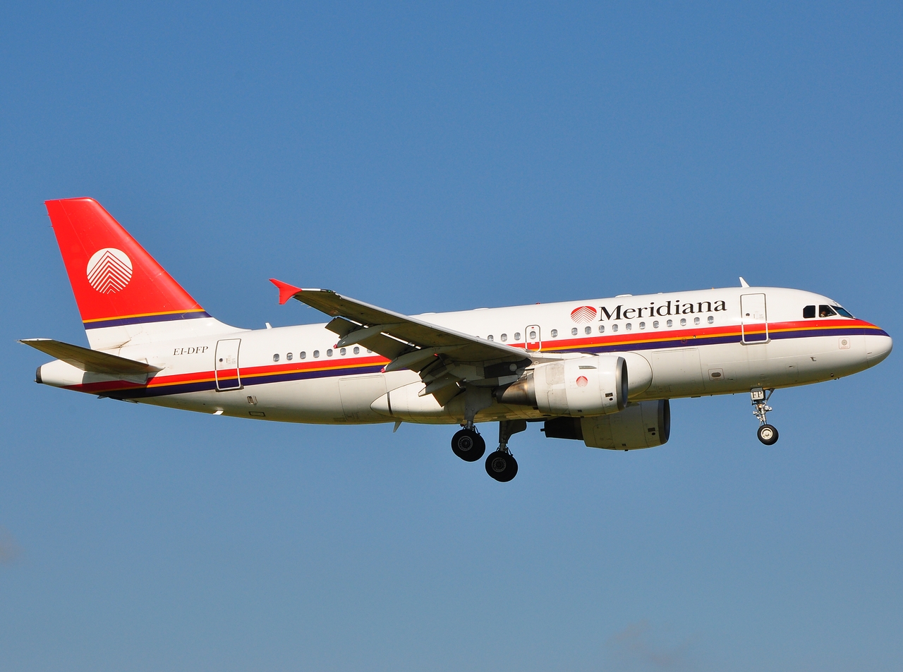 EI-DFP - A319-112 - Meridiana - AMS - 23-06-2009
