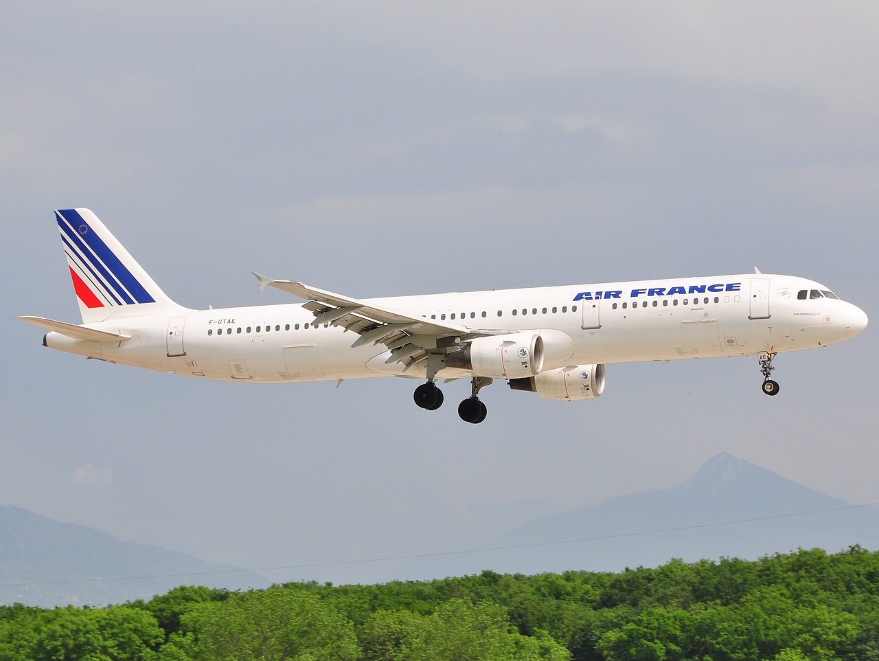 F-GTAE - A321-211 - Air France - GVA - 12-05-2009