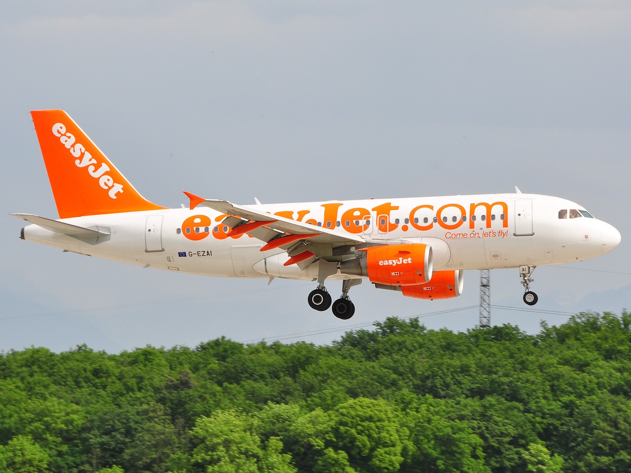 G-EZAI - A319-111 - easyJet - GVA - 12-05-2009