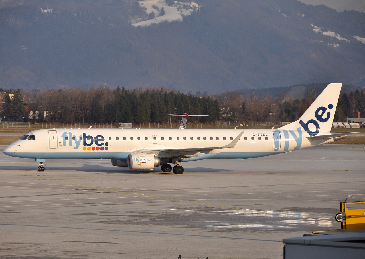 G-FBEC - ERJ-195LR (ERJ-190-200 LR) - Flybe - SZG - 21-03-2009