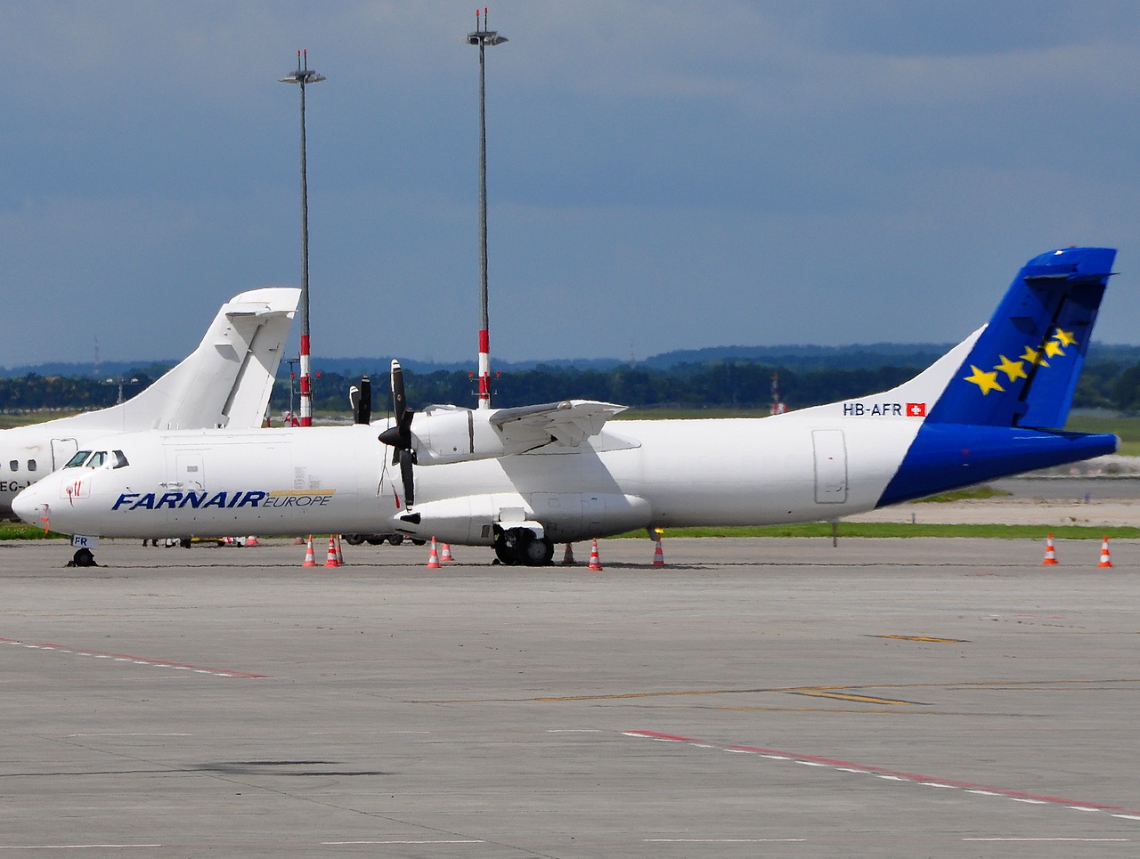 HB-AFR - ATR 72-201 - Farnair Switzerland - PRG - 10-06-2009
