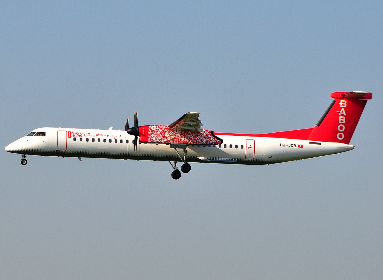 HB-JQB - DHC-8-402 - Baboo - VIE - 25-04-2009a
