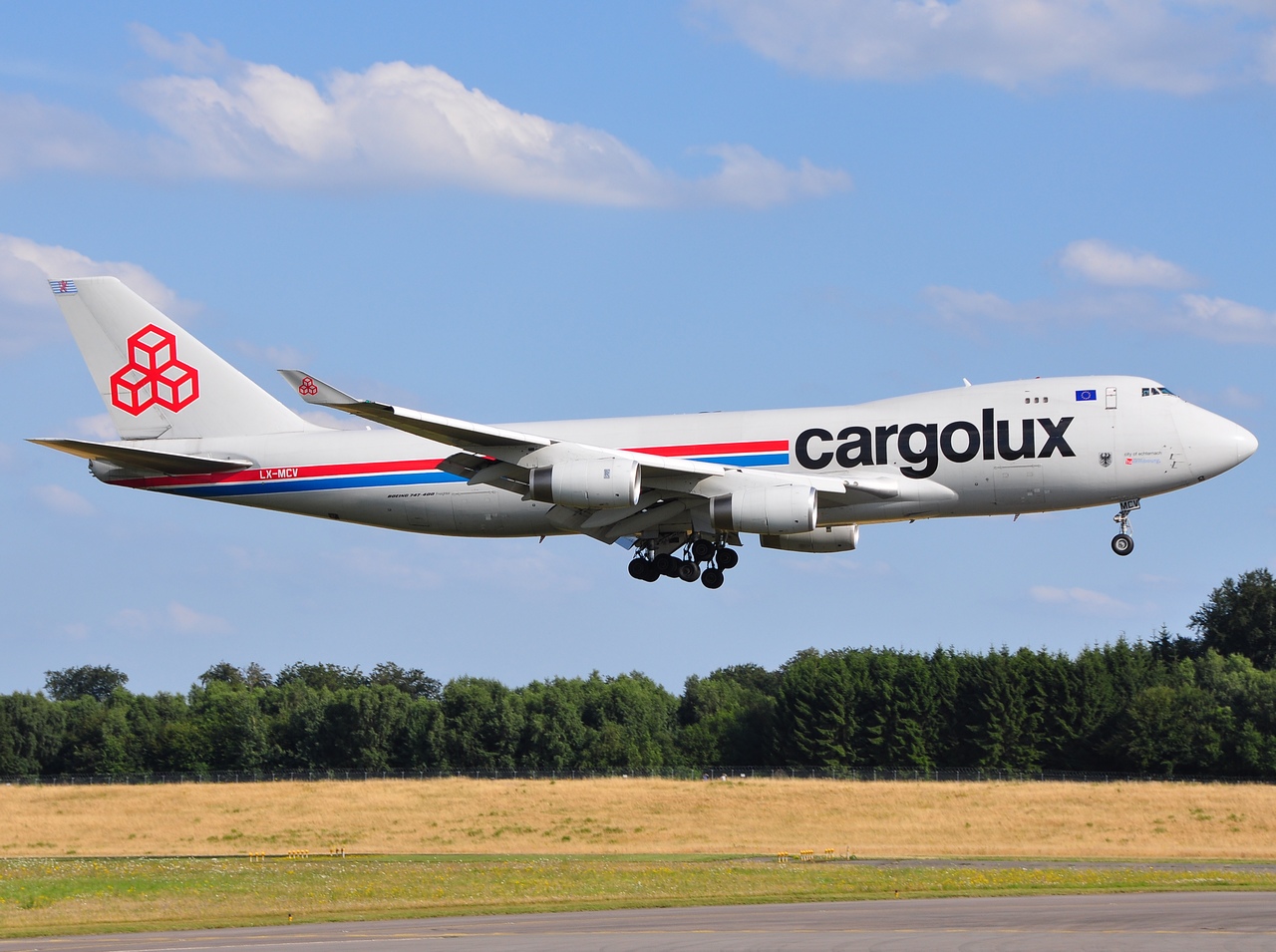 LX-MCV - 747-4R7F - Cargolux Airlines International - LUX - 16-07-2009