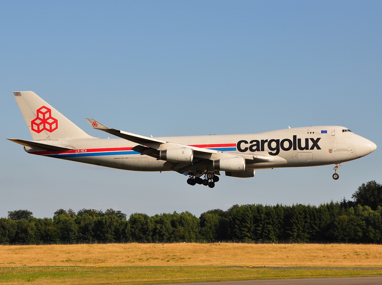 LX-SCV - 747-4R7F - Cargolux Airlines International - LUX - 16-07-2009