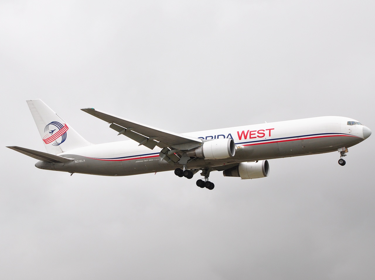 N316LA - 767-316F(ER) - Florida West International Airways - MIA - 18-05-2009