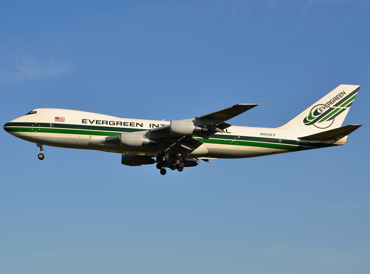 N490EV - 747-230F - Evergreen International Airlines - HHN - 16-07-2009