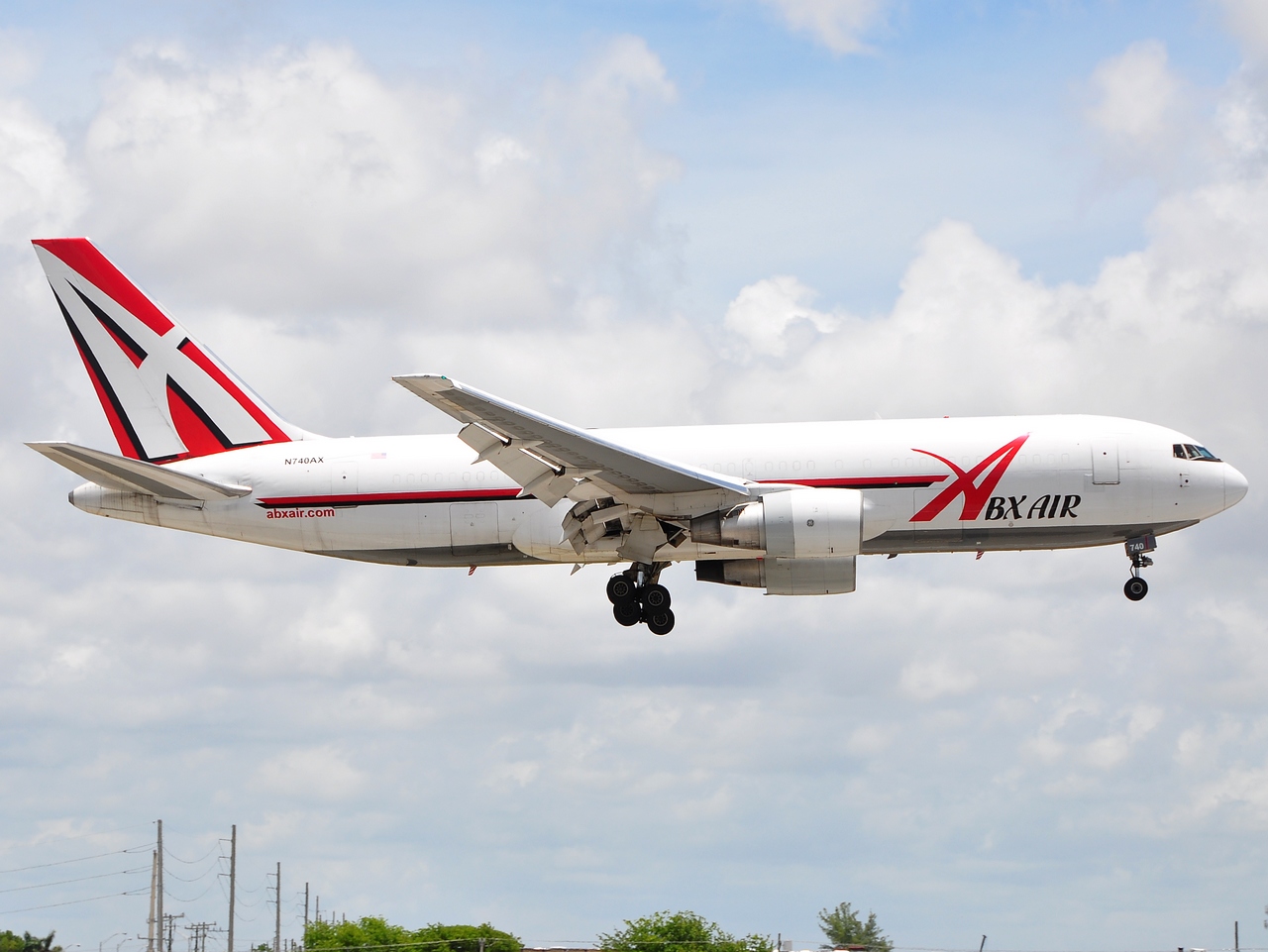 N740AX - 767-232 - ABX Air - MIA - 18-05-2009