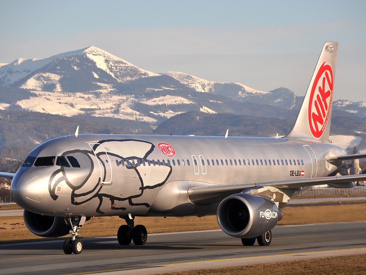 OE-LEU - A320-214 - Niki - SZG - 28-02-2009
