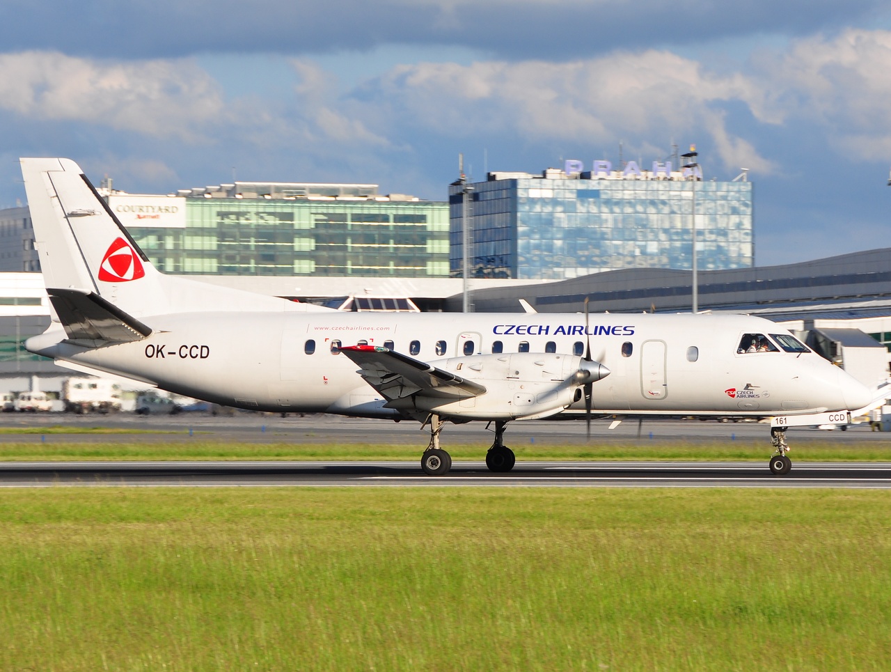 OK-CCD - Saab 340-B - CSA Czech Airlines - PRG - 09-06-2009