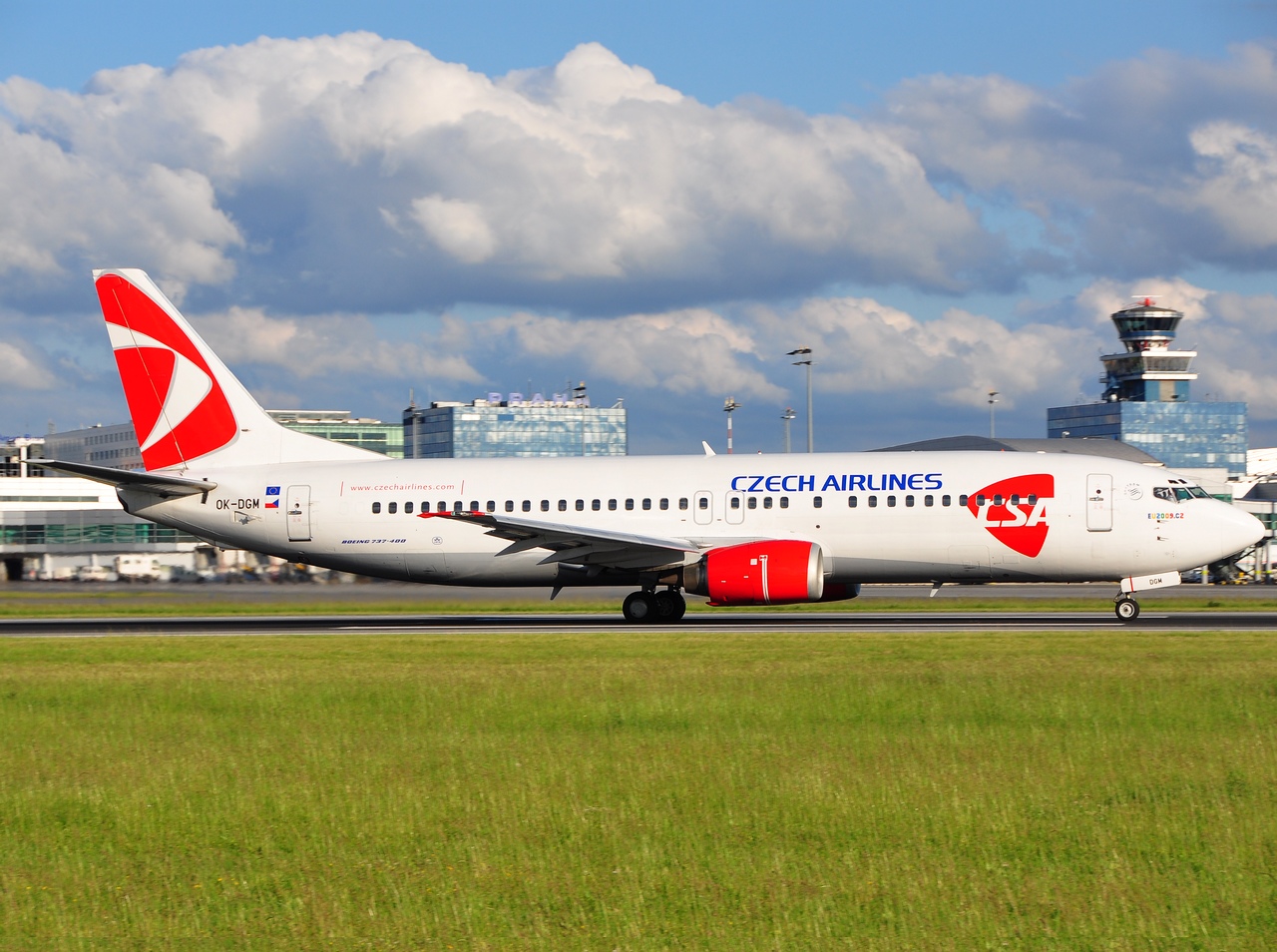 OK-DGM - 737-45S - CSA Czech Airlines - PRG - 09-06-2009