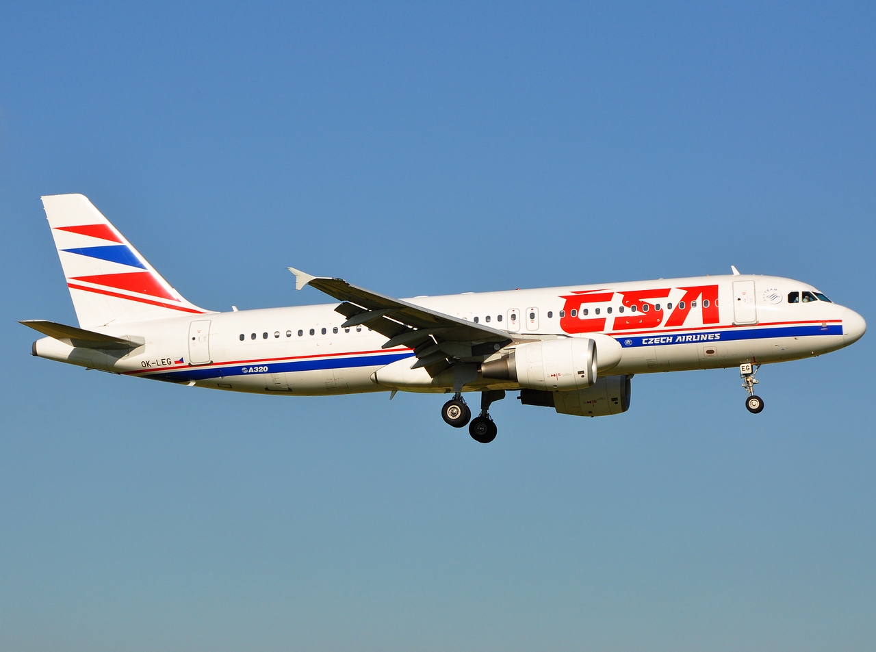 OK-LEG - A320-214 - CSA Czech Airlines - AMS - 23-06-2009