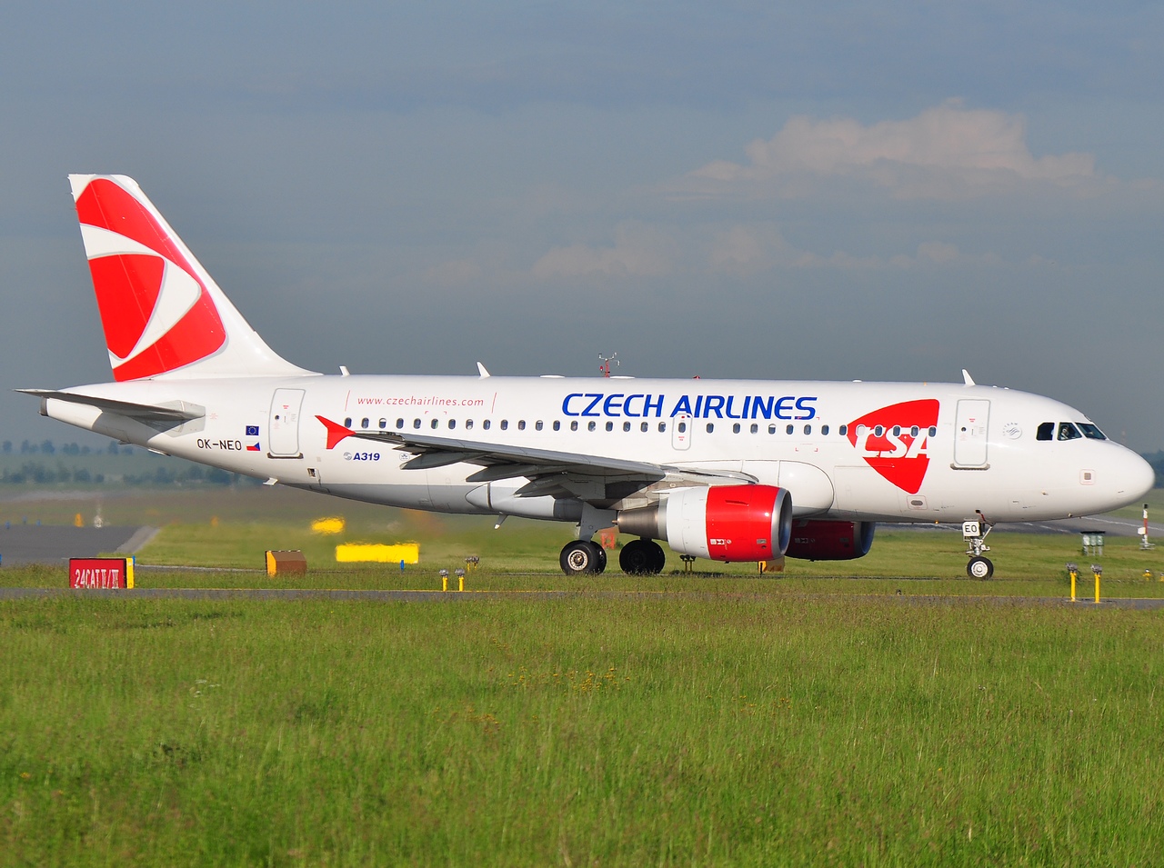 OK-NEO - A319-112 - CSA Czech Airlines - PRG - 09-06-2009