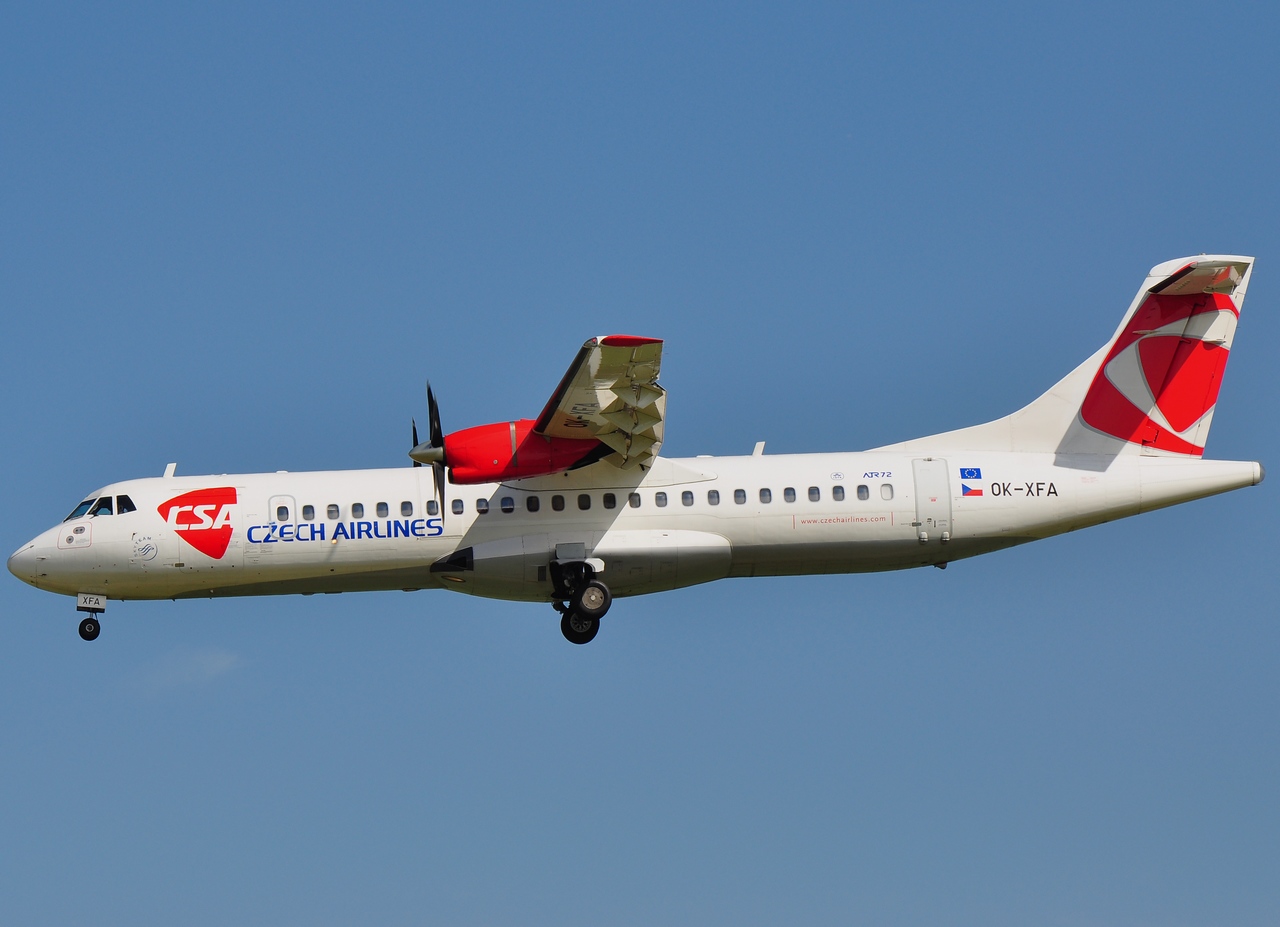 OK-XFA - ATR 72-202 - CSA Czech Airlines - PRG - 09-06-2009