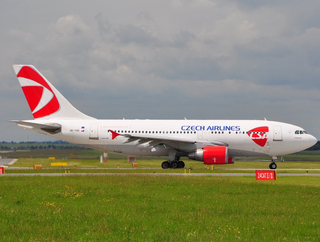 OK-YAC - A310-325 - CSA Czech Airlines - PRG - 10-06-2009
