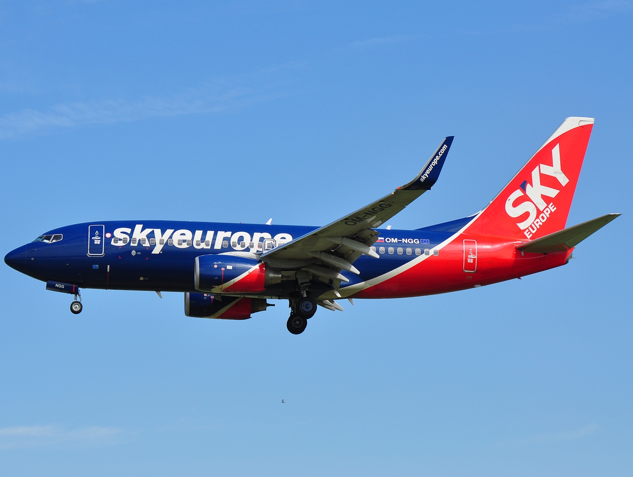 OM-NGG - 737-76N(WL) - SkyEurope Airlines - PRG - 09-06-2009