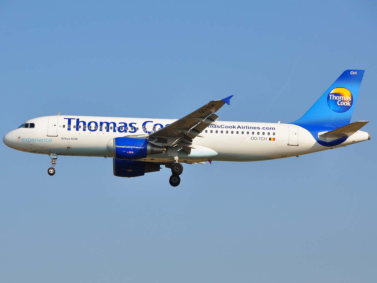 OO-TCH - A320-214 - Thomas Cook Airlines Belgium - BRU - 01-04-2009