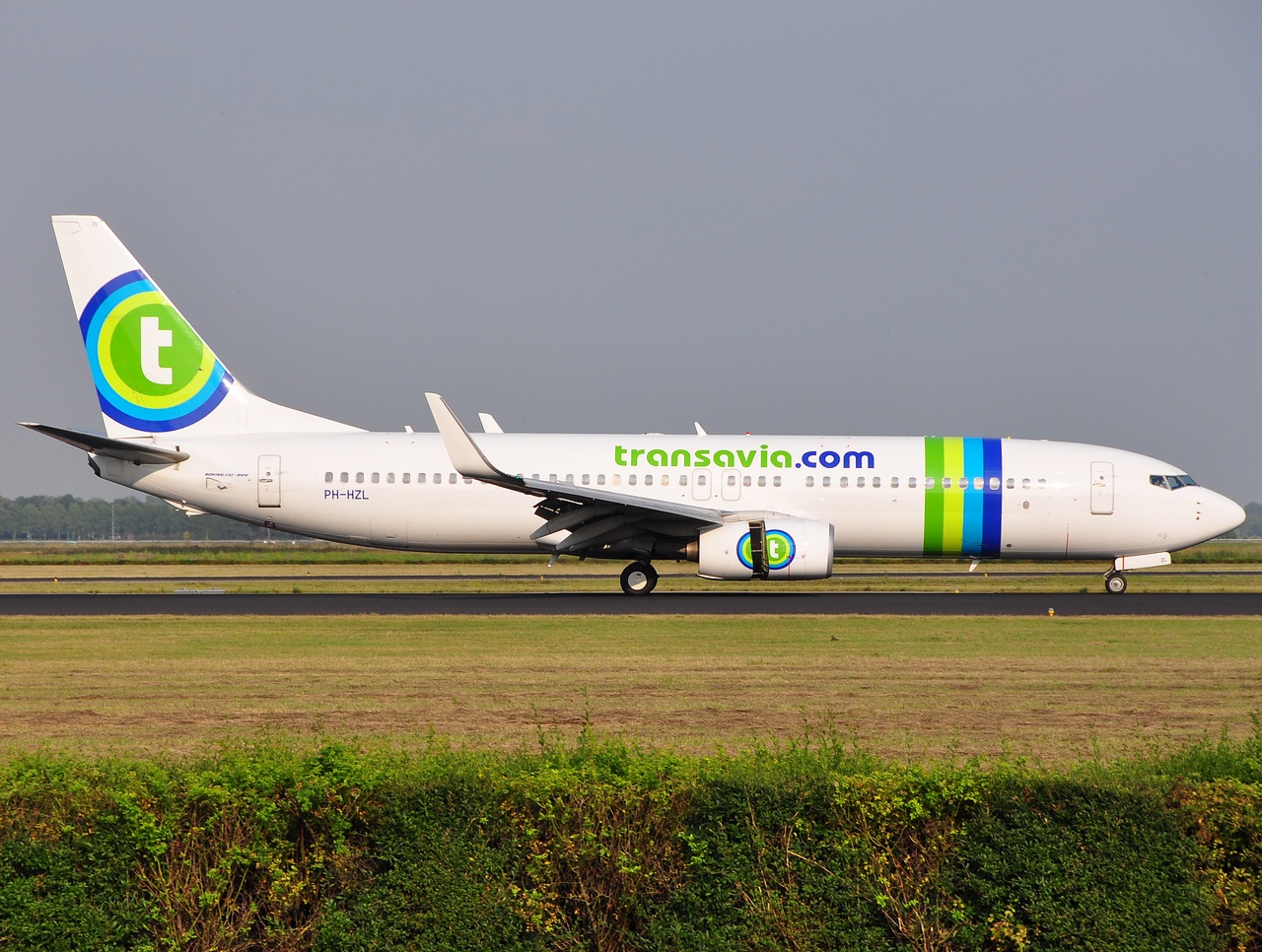 PH-HZL - 737-8K2(WL) - Transavia - AMS - 18-08-2009