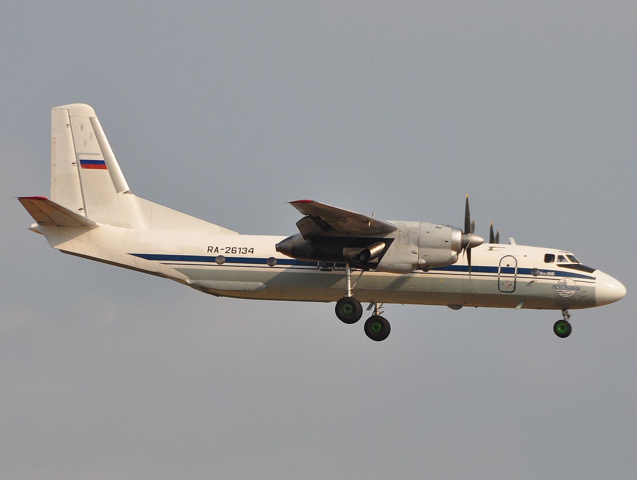 RA-26134 - Antonov An-26B - Pskov Avia - LGG - 17-08-2009