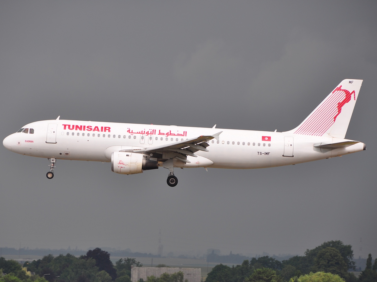 TS-IMF - A320-211 - Tunisair - LGG - 08-07-2009