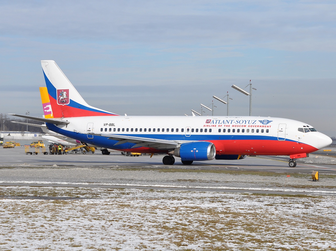 VP-BBL - 737-347 - Atlant-Soyuz Airlines - SZG - 28-02-2009
