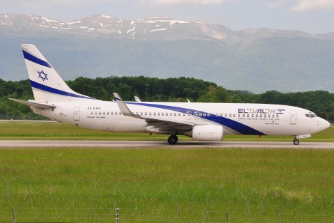 4X-EKO - 737-86Q(WL) - El Al Israel Airlines - GVA - 12-05-2009
