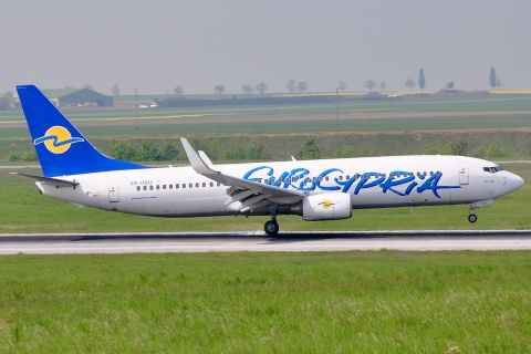 5B-DBU - 737-8Q8(WL) - Eurocypria Airways - VIE - 24-04-2009