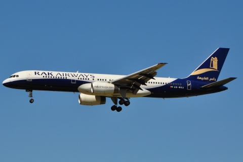 A6-RKA - 757-256(WL) - RAK Airways - BRU - 23-08-2009
