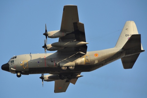 CH-03 - C-130H Hercules - Belgian Air Force - BRU - 02-04-2009