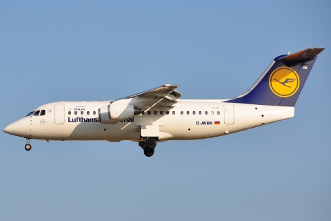 D-AVRK - RJ85 - Lufthansa Cityline - BRU - 01-04-2009