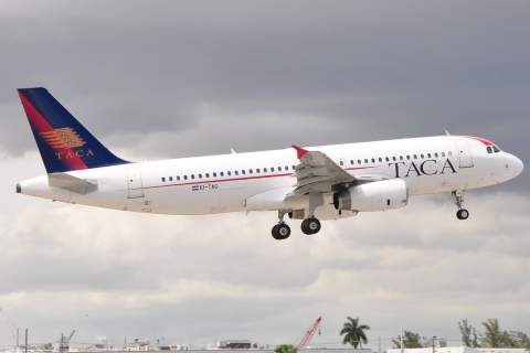 EI-TAG - A320-233 - TACA International Airlines - MIA - 19-05-2009