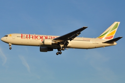 ET-AMG - 767-3BG(ER) - Ethiopian Airlines - BRU - 23-08-2009