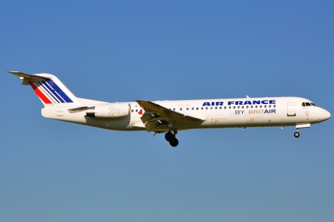 F-GPXF - Fokker 100 - Air France - AMS - 23-06-2009