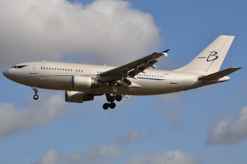 F-HBOY - A310-325 - Blue Line - LHR - 27-08-2009