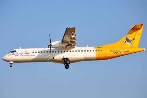 G-BWDB - ATR 72-202 - Aurigny Air Services - BRU - 01-04-2009