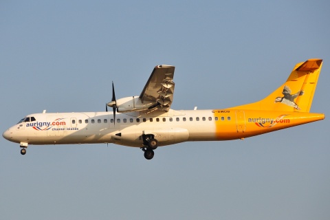 G-BWDB - ATR 72-202 - Aurigny Air Services - BRU - 02-04-2009