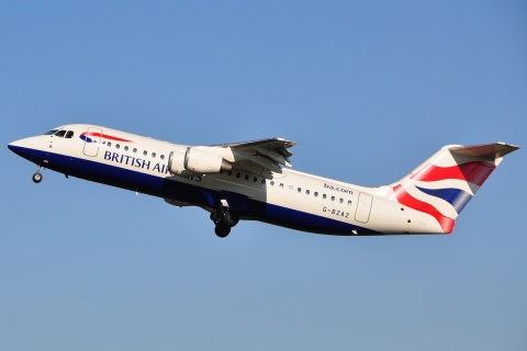 G-BZAZ - RJ100 - British Airways - AMS - 23-06-2009
