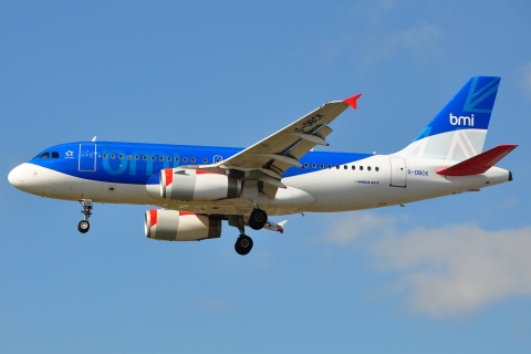 G-DBCK - A319-131 - bmi British Midland - LHR - 27-08-2009
