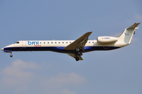 G-EMBN - ERJ-145EU - bmi Regional - BRU - 02-07-2009
