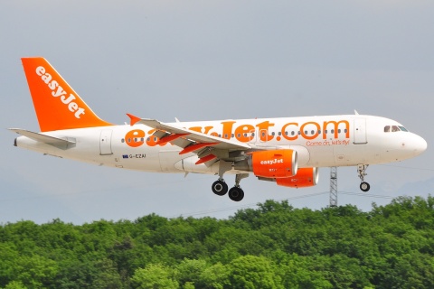 G-EZAI - A319-111 - easyJet - GVA - 12-05-2009