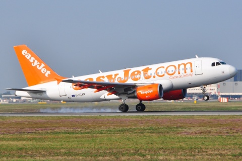 G-EZAN - A319-111 - easyJet - MXP - 23-09-2009