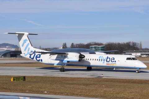 G-JECH - DHC-8-402Q - Flybe - SZG - 28-02-2009