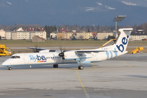 G-JECS - DHC-8-402 - Flybe - SZG - 21-03-2009