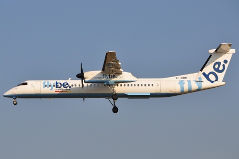 G-JEDN - DHC-8-402 - Flybe - BRU - 02-04-2009