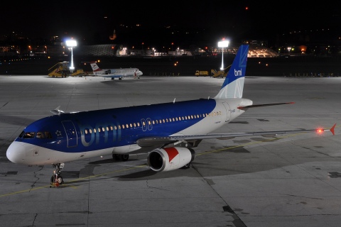 G-MIDR - A320-232 - bmi British Midland - SZG - 28-02-2009