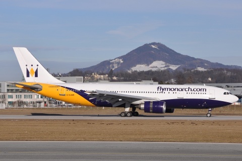 G-OJMR - A300-605R - Monarch Airlines - SZG - 28-02-2009