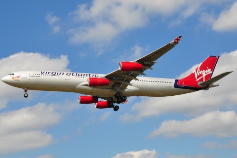 G-VSEA - A340-311 - Virgin Atlantic Airways - LHR - 27-08-2009