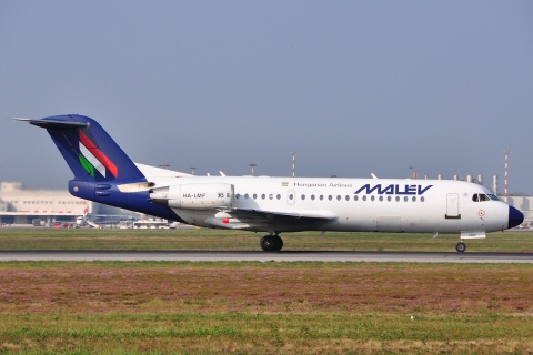 HA-LMF - Fokker 70 - Malev Hungarian Airlines - MXP - 23-09-2009