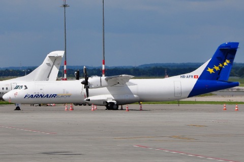 HB-AFR - ATR 72-201 - Farnair Switzerland - PRG - 10-06-2009